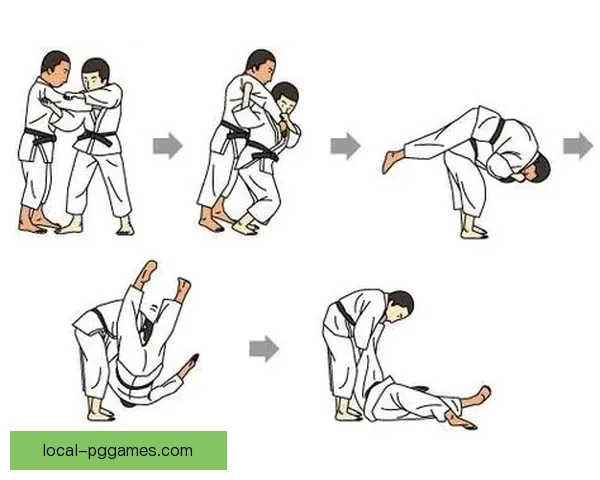 柔道大师示范:技巧精要,动作解析 柔道大师示范:技巧精要,动作解析